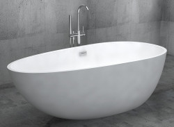 Ванна акриловая Abber AB9211 170*85 см (белый)