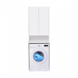 Шкаф для стиральной машины Aquaton Лондри 62 см (белый)