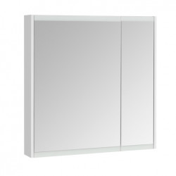 Зеркальный шкаф Aquaton Нортон 80 см (белый)