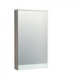 Зеркальный шкаф Aquaton Эмма 460*820 мм (белый/дуб наварра)