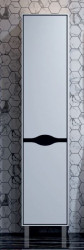 Пенал Velvex  Rigli 40 см (белый/графит) напольный