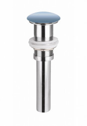 Донный клапан для раковины Ceramica Nova CN2000ML (голубой матовый)
