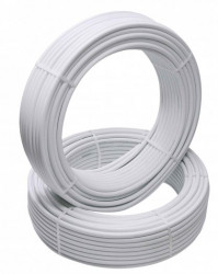 Труба металлопластиковая бесшовная Hoobs (цвет белый) PE-X/AL/PE-X 16х2.0/500 (бухта 500 м)