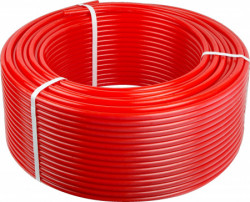 Труба сшитый полиэтилен Hoobs (цвет красный) HB-PEXEV-1620100-E 16х2.0/100 (100м)