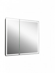 Зеркальный шкаф Континент Mirror Box 800*800 мм  (LED)