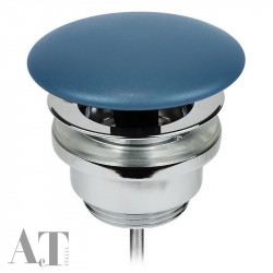 Донный клапан для раковины AeT A037140 (голубой матовый)