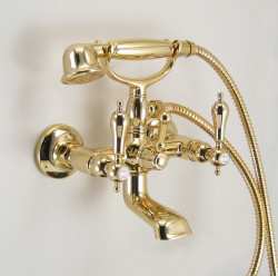 Смеситель для ванны Nice Borgo Vecchio Leva N-1950-1OF (золото)