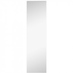 Пенал Velvex Unit 33 см (белый лёд) зеркальный фасад, подвесной