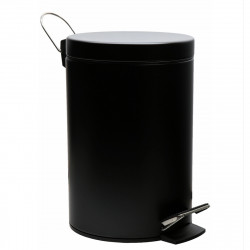 Ведро для мусора WasserKRAFT 5L K-635BLACK (черный)