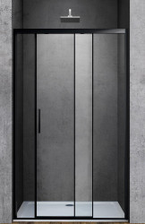 Душевая дверь Vincea Soft VDS-3SO120CLB 1200*1950 мм (черный/прозрачное)