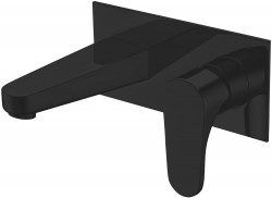Встраиваемый смеситель для раковины Abber Eleganz AF8312B (черный)