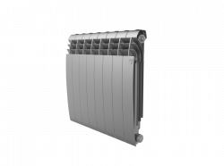 Радиатор Royal Thermo Biliner Alum 500 Silver Satin - 8 секц.