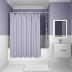 Штора для ванной IDDIS Decor D26P218i11 180*200 см (фиолетовый)