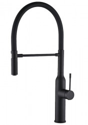 Смеситель для кухни Zorg Steel Hammer SH 2022 BLACK (черный)
