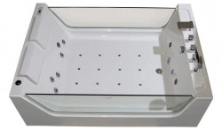 Ванна акриловая Cerutti SPA C-454 170*120 см (белый) с гидромассажем