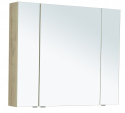 Зеркальный шкаф Aquanet Алвита New 277545 1000*850 мм (дуб веллингтон белый)