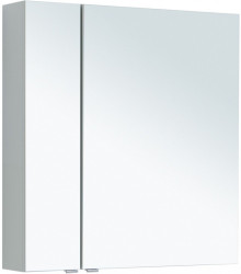Зеркальный шкаф Aquanet Алвита New 277536 800*850 мм (серый)