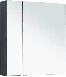 Зеркальный шкаф Aquanet Алвита New 277535 800*850 мм (антрацит)