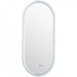 Зеркало Aquanet Монте 288969 450*900 мм (белый матовый) с LED подсветкой