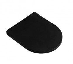 Крышка-сиденье для унитаза Art&Max Ovale AM011SC-MB (черный матовый) soft close