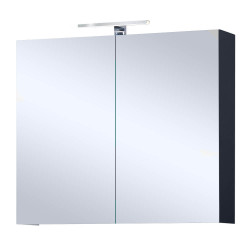 Зеркальный шкаф Orans BC-4023-600 600*570 мм (графит матовый) с подсветкой