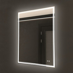 Зеркало Art&Max Firenze AM-Fir-600-800-DS-F-H 600*800 мм (LED, антизапотеватель)
