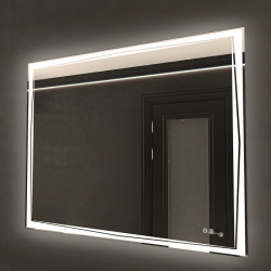 Зеркало Art&Max Firenze AM-Fir-1000-800-DS-F-H 1000*800 мм (LED, антизапотеватель)