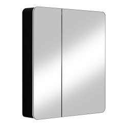 Зеркальный шкаф Континент Eltoro 760*850 мм (LED) черный