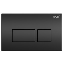 Кнопка смыва D&K Berlin DB1439025 (чёрный)