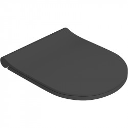 Крышка-сиденье для унитаза Logan L3W AVVA 288929 (черный матовый) soft close