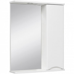 Зеркальный шкаф Runo Афина 00-00001171 60 см (белый)