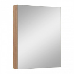 Зеркальный шкаф Runo Лада 00-00001160 50 см (дуб/графит)
