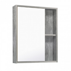 Зеркальный шкаф Runo Эко 00-00001184 52 см (бетон)