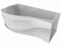 Ванна акриловая Timo Vino L 150*90 см (белый)