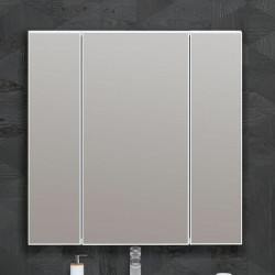 Зеркальный шкаф Opadiris Арабеско 00-00005351 80 см (белый)