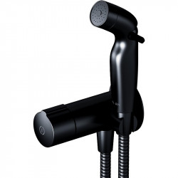 Гигиенический душ со смесителем AM.PM X-Joy TouchReel F0H85A522 (черный)