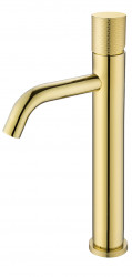 Смеситель для раковины-чаши Boheme Stick 122-GG.2 (золотой)