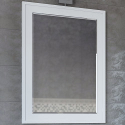 Зеркало Sanflor Модена 640*850 мм (белый)