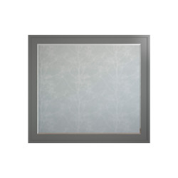 Зеркало Sanflor Модена 950*850 мм (серый)