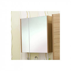 Зеркальный шкаф Sanflor Ларго 648*720 мм (вяз швейцарский) L