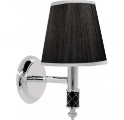 Светильник для ванной Murano Crome 763 (хром/чёрный)