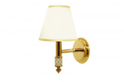 Светильник для ванной Murano Gold 764 (золотой/белый)