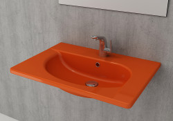 Раковина подвесная Bocchi Taormina Arch 1009-012-0126 650*450 мм (оранжевый)