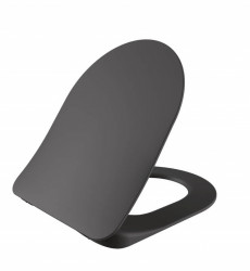 Крышка-сиденье для унитаза Creavit Duck KC0903.01.0400E (антрацит матовый) soft close