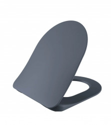 Крышка-сиденье для унитаза Creavit Duck KC0903.01.0600E (базальт матовый) soft close