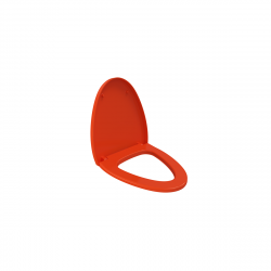Крышка-сиденье для унитаза Bocchi Etna A0325-012 (оранжевый) soft close
