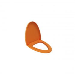 Крышка-сиденье для унитаза Bocchi Etna A0325-021 (мандариновый) soft close