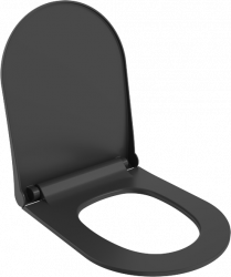 Крышка-сиденье для унитаза Bocchi Taormina/Jet Flush A0333-004 (черный матовый) soft close