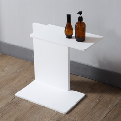 Столик для ванной комнаты Abber Stein AS1636 520*280 мм (белый)