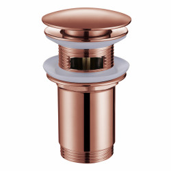 Донный клапан для раковины Abber Bequem AF0010MRG (розовое золото матовое)